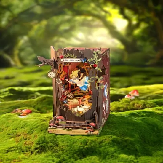 Rolife® Fall into Wonder DIY Book Nook Shelf Insert Kit {4}