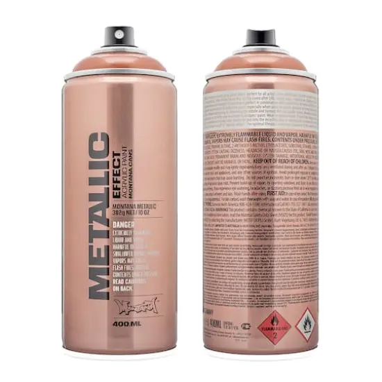 Montana&trade; Cans Metallic Effect Spray Paint, 400mL Copper {1}