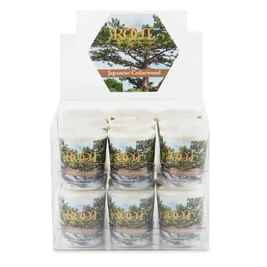 Root Candles Scented 20 Hour Beeswax Blend Votive Candles, 18ct. Japanese Cedarwood {1}