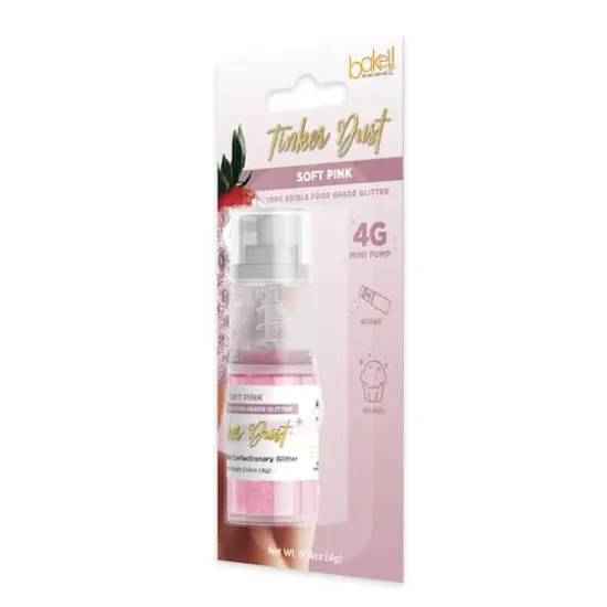 Bakell&reg; Tinker Dust Edible Glitter Soft Pink {7}