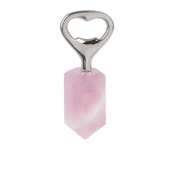 Bottle Opener with Rose Quartz {1}