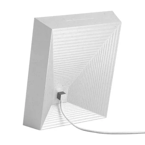 Aura Frames Mason White Quartz 10" x 8" Digital Photo Frame {4}