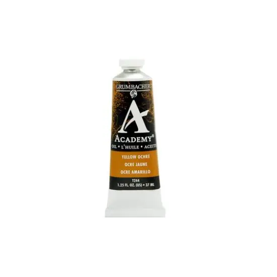 Grumbacher&reg; Academy&reg; Oil Color, 37mL Yellow Ochre {1}