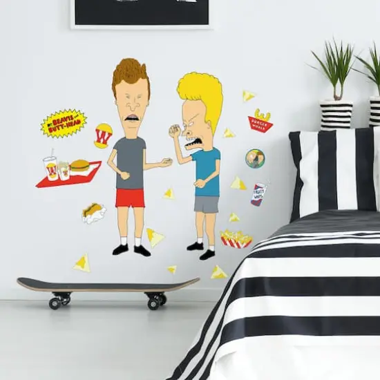 RoomMates Beavis and Butt-Head Peel & Stick Giant Wall Decals {4}