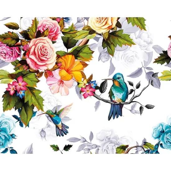 ohpopsi Hummingbird Garden Wall Mural {1}