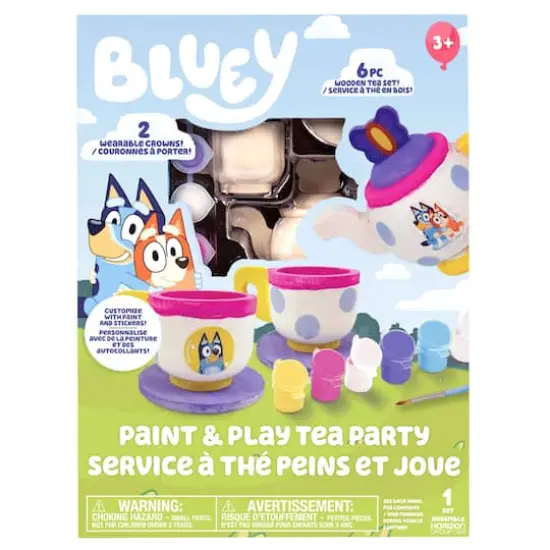 Bluey Paint & Play Tea Party {1}