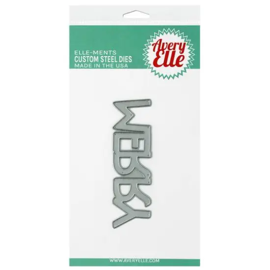 Avery Elle Elle-Ments Merry Die Set {1}