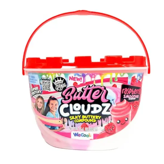 Compound Kings® Rasberry Smoothie Butter Cloudz Scented Slime {1}