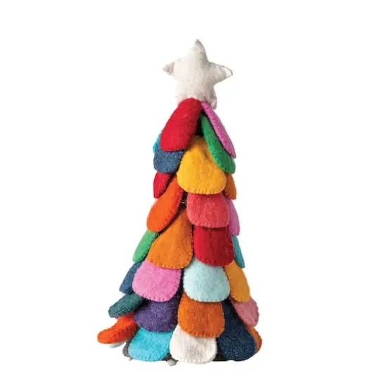 Hello Honey&reg; 15" Wool Felt Christmas Tree {1}