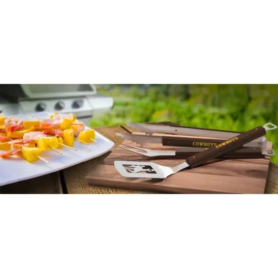College Team Barbecue Set Wyoming Cowboys {4}