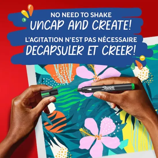 Sharpie&reg; Black & White Bullet Tip Creative Markers {5}