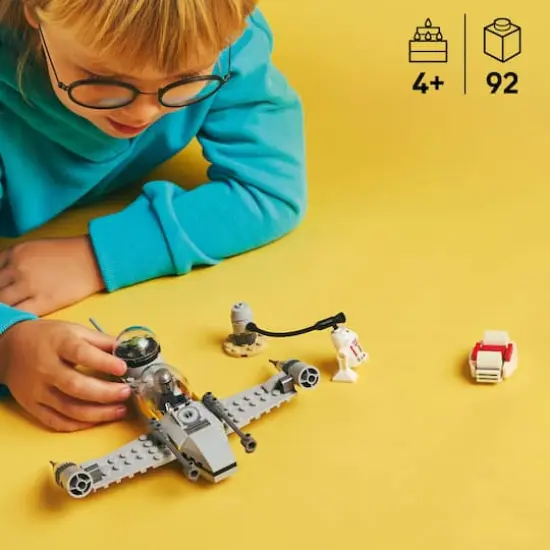 LEGO&reg; Star Wars&trade; Mando and Grogu&rsquo;s N-1 Starfighter&trade; Building Toy 75410 {5}