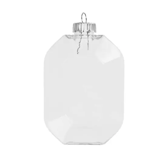 4 Pack 4.25" Clear DIY Plastic Gem Ornaments by Make Market&reg; {1}