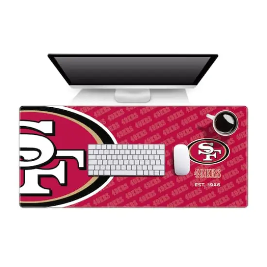 Logo Series Desk Pad San Francisco 49ers {1}