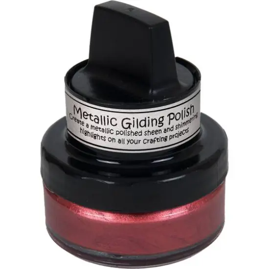 Creative Expressions Cosmic Shimmer Metallic Gilding Polish, 50ml Rich Red {1}