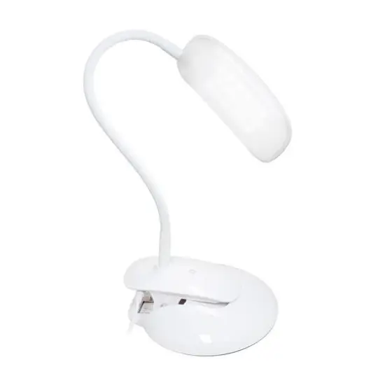 Simple Designs Flexi LED Rounded Clip Light White {11}