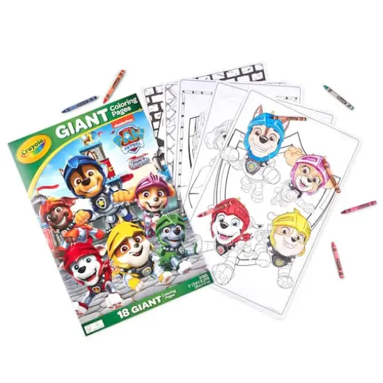 Crayola&reg; Paw Patrol&reg; Giant Coloring Pages with Folder Storage {3}