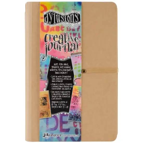 Dyan Reaveley's Dylusions Kraft Creative Journal {1}