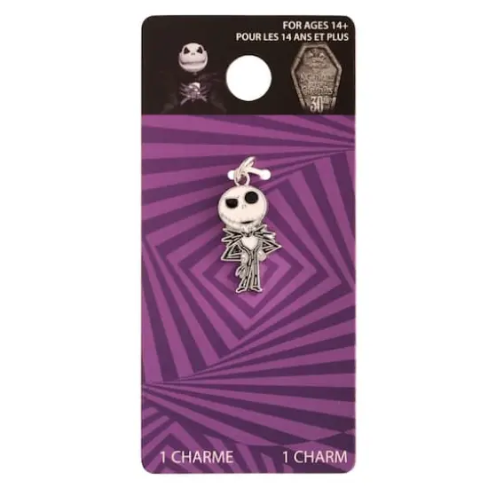 The Nightmare Before Christmas Jack Enamel Charm {4}