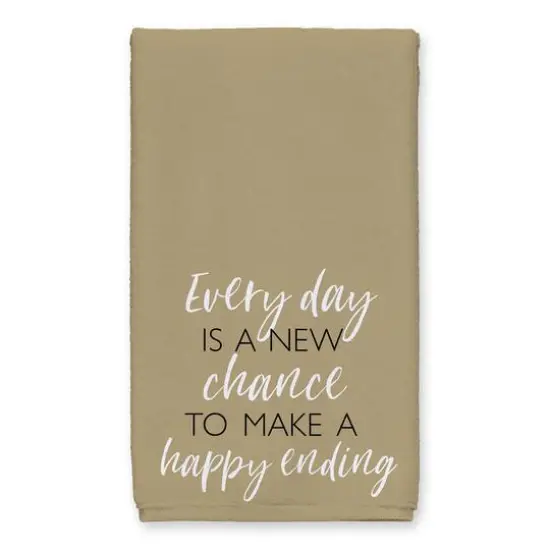 Every Day is a New Chance 16" x 25" Tea Towel Set of 2 {3}