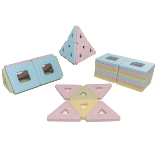 Polydron&reg; KinderMag Pastel Construction Play Set {1}