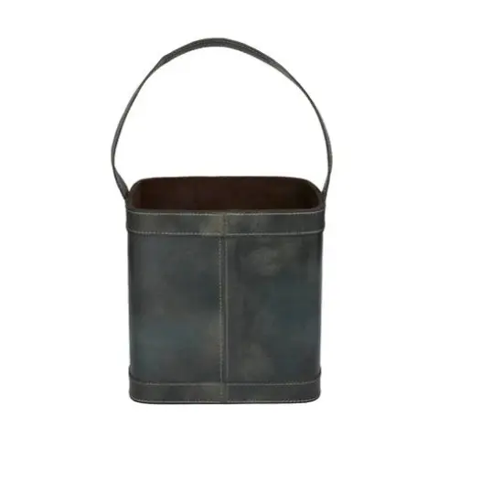 Blue Modern Wine Holder, 9" x 9" x 17" {5}