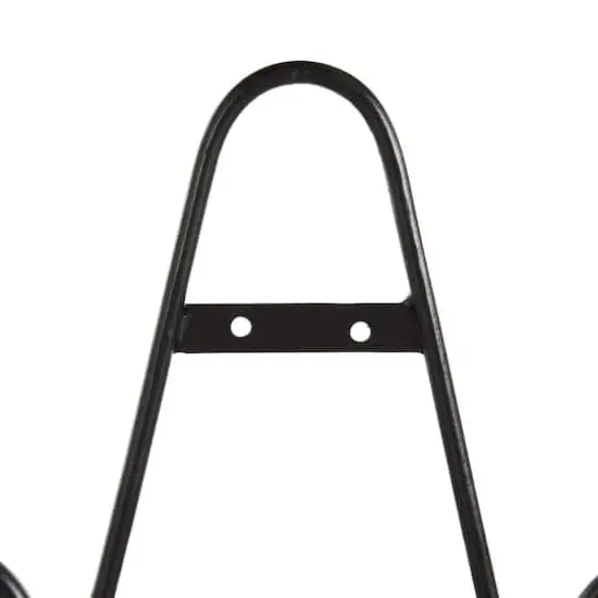 Black Metal Scroll Hanging Wall Rack Display Easel Set {7}