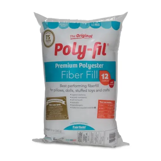 Poly-Fil&reg; Premium Fiber Fill, 12oz. {1}