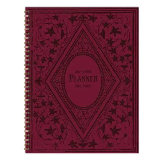 TF Publishing 2024 - 2025 Merlot Large Spiral Planner {1}