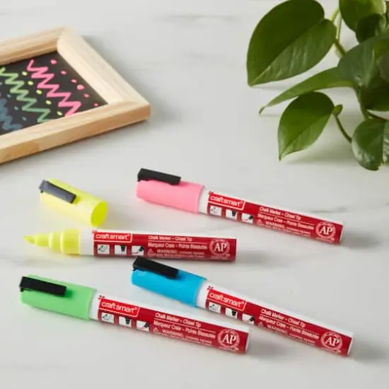 Fluorescent Chalk Marker Set by Craft Smart&reg; {3}
