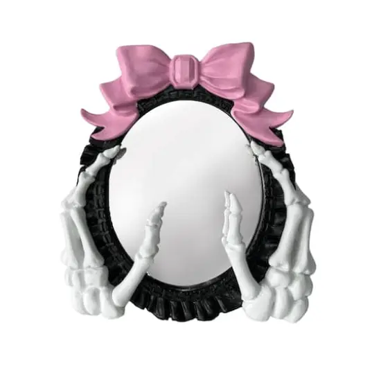 7.75" Skeleton Hand Tabletop Mirror by Ashland&reg; {1}