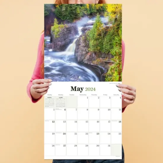 TF Publishing 2024 Wisconsin Wall Calendar {6}