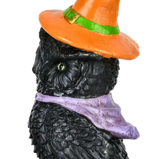 32'' Halloween Owl on Stacked Books D&eacute;cor {4}