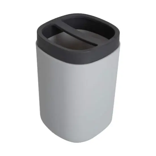 Bath Bliss White & Gray Contemporary Bathroom Set {5}