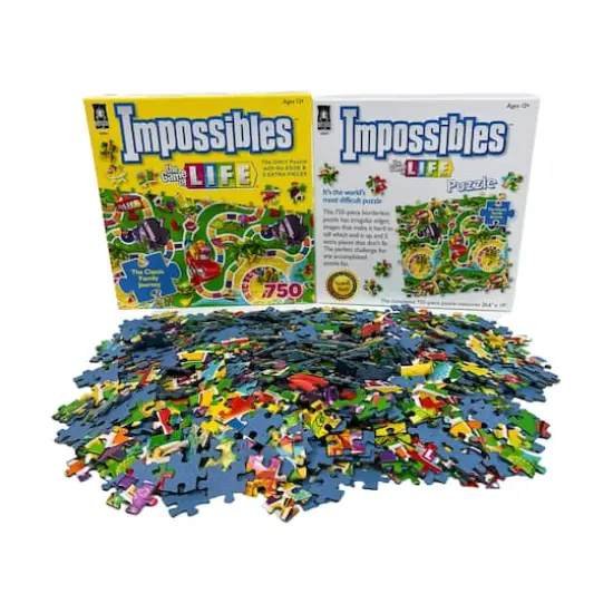 Impossibles Puzzle - Hasbro The Game of Life: 750 Pcs {5}