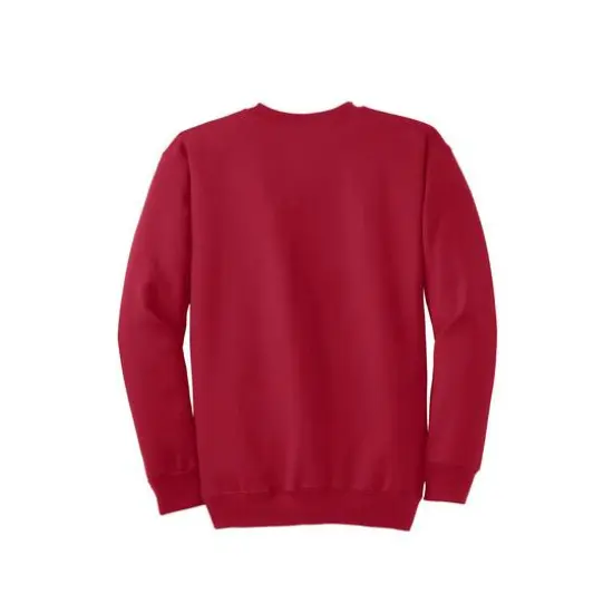 Port & Company&reg; Essential Fleece Crewneck Sweatshirt Red {5}