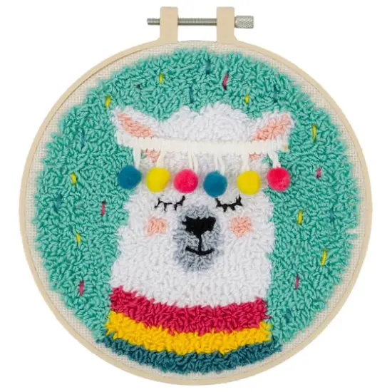 Llama Punch Needle Kit by Loops & Threads&reg; {1}