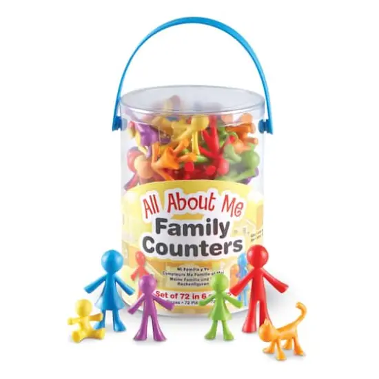 Learning Resources&reg; All About Me Family Counters&trade; Set {1}