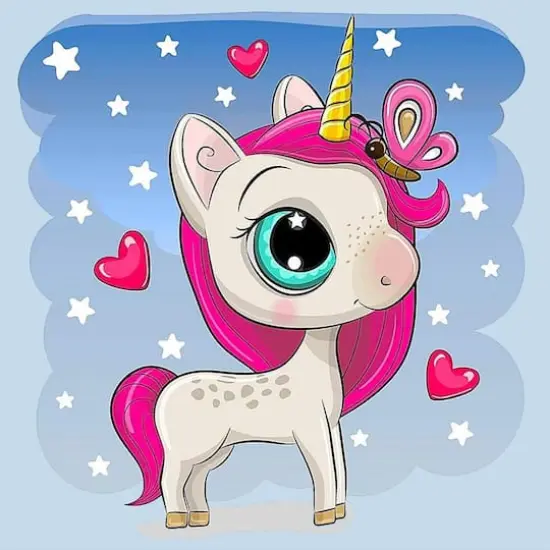 Crafting Spark Unicorn in Love Diamond Painting Kit {3}