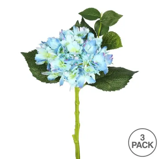 Blue Hydrangea Stem, 3ct. {4}