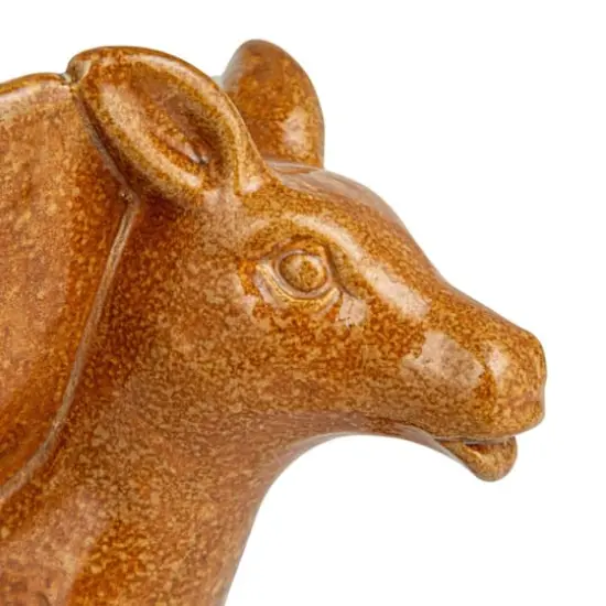 Hello Honey 6.5" Rustic Stoneware Donkey Bowl {6}