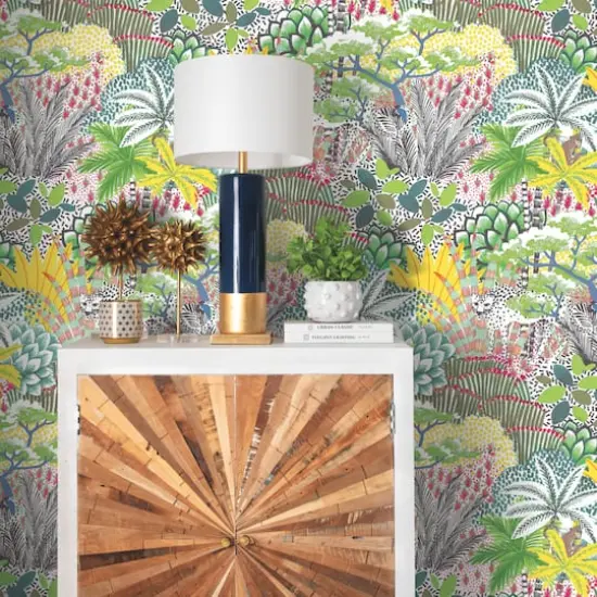 RoomMates Tamara Day Jungle Vibe Peel & Stick Wallpaper {3}