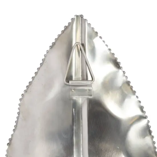 Silver Stainless Steel Candlestick Holders, 16" x 8" x 6" {7}