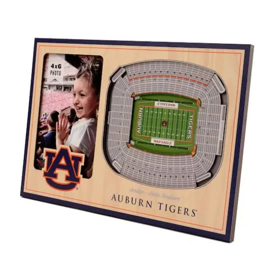 College Football 3D StadiumViews Picture Frame Auburn Tigers {1}