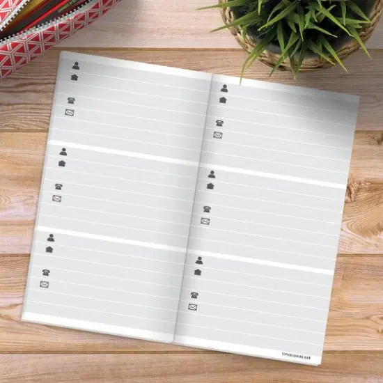 TF Publishing Pink Address Book {6}