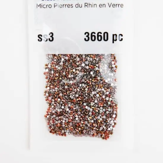 SS3 Glass Flatback Rhinestones by Bead Landing&trade; Light Metallic Mix {3}