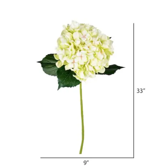2 Pack: Light Green Hydrangea Spray {3}