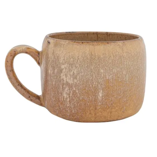 Hello Honey&reg; 5.5" Rustic Stoneware Mug Set {4}