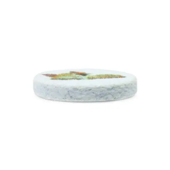 Dritz&reg; 15mm Recycled Cotton Fox Button, 9ct. Light blue {7}