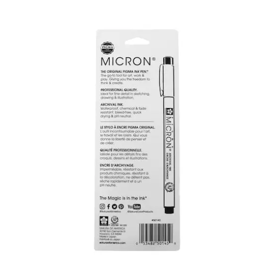 Pigma&reg; Micron&trade; Black & Gray 3 Piece Fine Line Pen Set {4}